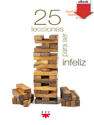cover image of 25 lecciones para ser infeliz